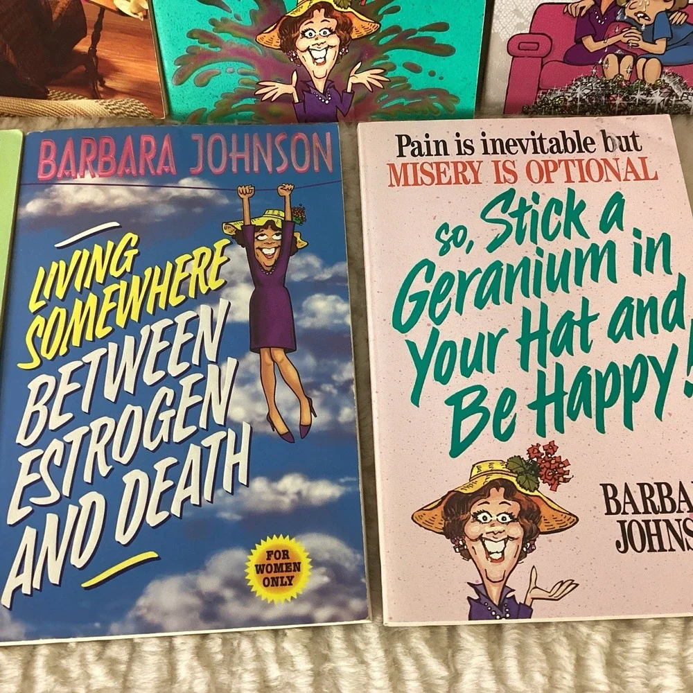 Christian Women Humor Lot Of 7 Books WellBeing Devotionals Fun Barbara Johnson